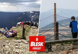 Blesk Podcast: Česká ostuda na Sněžce. Turisté nedodržovali značení a ničili vzácné rostliny