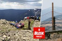 Podcast: Česká ostuda na Sněžce. Turisté se rozvalovali za plotem a ničili vzácné rostliny
