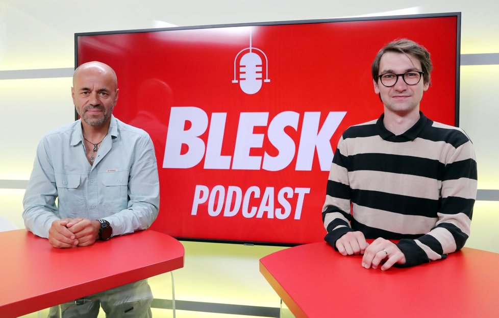 Hoste pořadu Blesk Podcast byl horolezec Radek Jaroš.