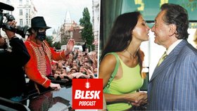 Bodyguard hvězd v Podcastu: Jacksonovi hrozilo v Praze nebezpečí. Gott si uměl užívat života
