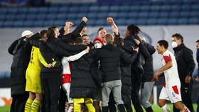 Fotbalový klub SK Slavia Praha porazil 25. února 2021 2:0 britský Leicester. Postoupila do osmifinále Evropské ligy.