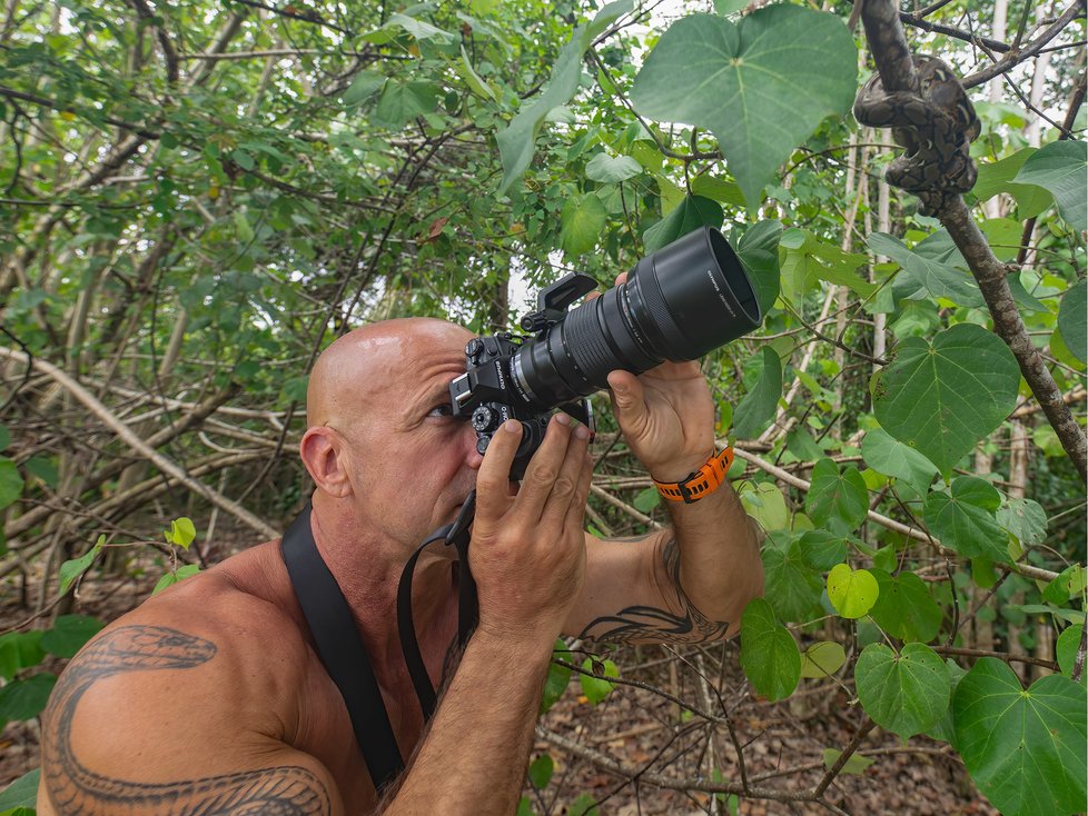 Tomáš Bublík choval tisíce hadů. Nyní je raději pozoruje v přírodě.