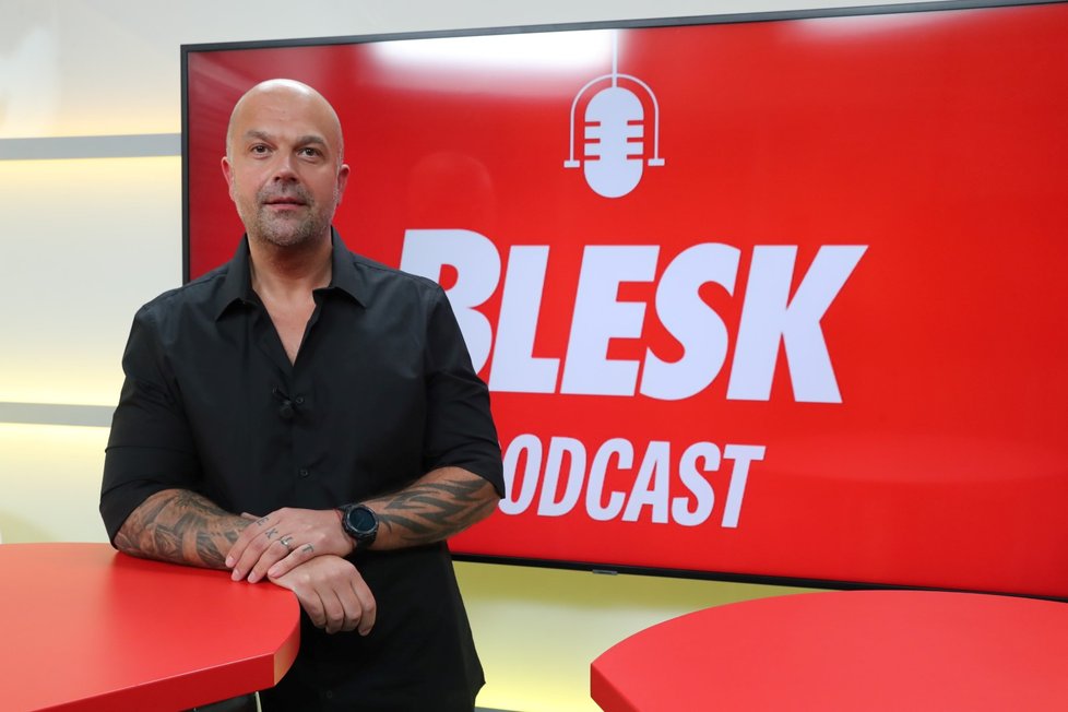 Hostem pořadu Blesk Podcast byl skladatel Tomáš Kympl.