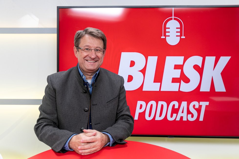 Hostem pořadu Blesk Podcast byl ředitel Českého královského institutu Zdeněk Prázdný.