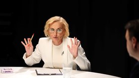 Předsedkyně KSČM a volební lídryně Stačilo! Kateřina Konečná