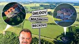 Lžidoktor Mazanec buduje Šmejdov: Milionářská farma muže z BECKa stojí hned vedle