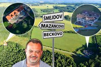 Lžidoktor Mazanec buduje Šmejdov: Milionářská farma muže z BECKa stojí hned vedle