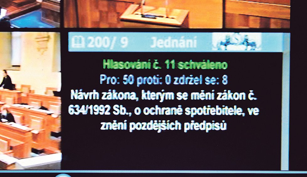 Takhle senátoři hlasovali.