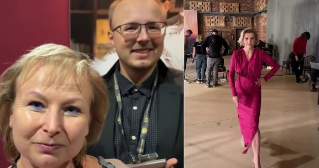 Do zákulisí StarDance nahlédla paní Jaroslava a její syn David.