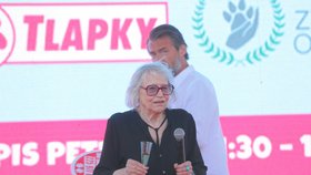 Marta Kubišová na Festivalu Blesk tlapek na Vypichu (3.6.2023)