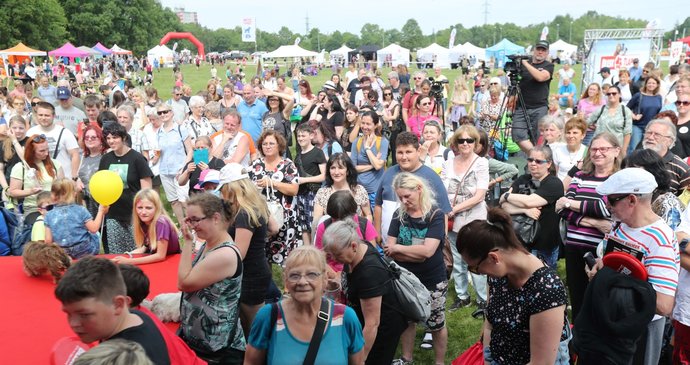 Festival Blesk tlapek na pražském Vypichu.