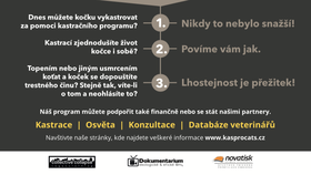 Leták spolku KasProCats