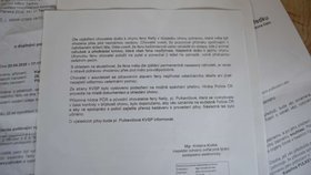 Záznam veterinární správy, kde se hovoří i o podezřelé smrti Nelly.