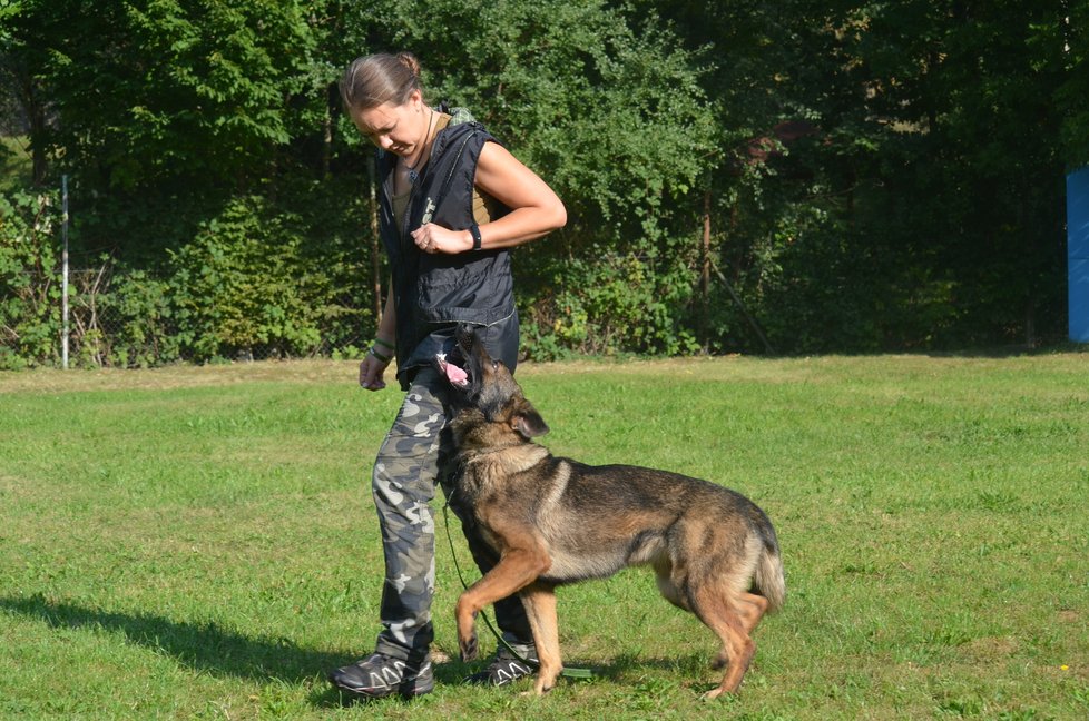 Radka Formanová to s Connie umí, fenka se na ni rychle upnula