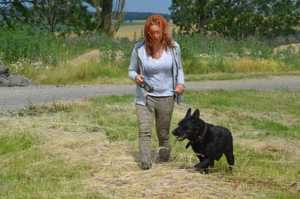 Helenka je nenáročná, stačí jí krátké vycházky