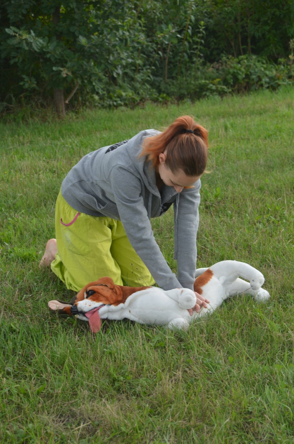 Kateřina Šponarová ukáže, jak psa správně resuscitovat