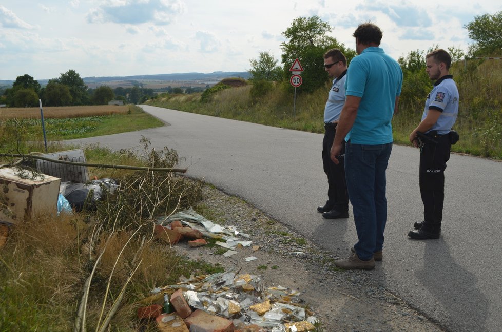 Situaci přijeli na místo řešit policisté z Boskovic.