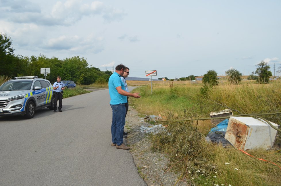 Situaci přijeli na místo řešit policisté z Boskovic