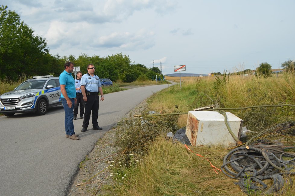 Situaci přijeli na místo řešit policisté z Boskovic.