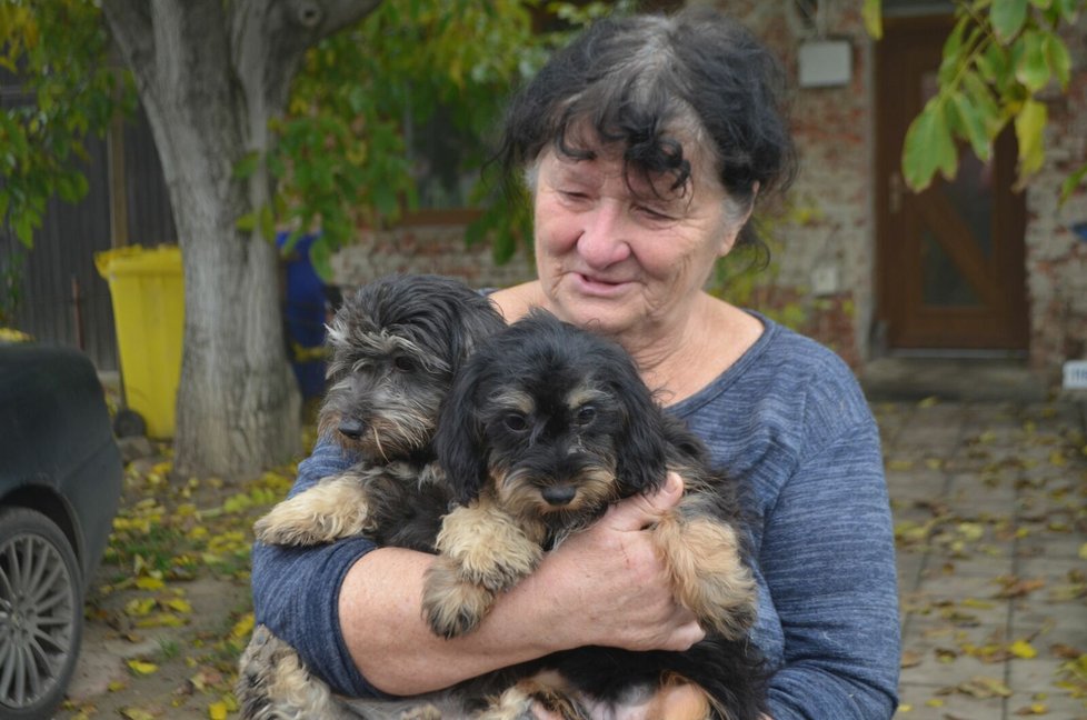 Před dvěma lety darovala Helena Škrabanová zvířecím záchranářům 58 psů
