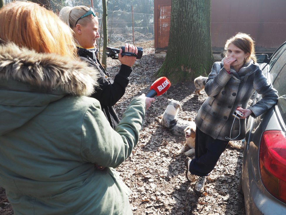 Chovatelka napřed reportéry vyháněla, nakonec ale o svém chovu promluvila