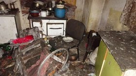 Takhle to v chatě vypadalo