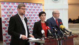 Tisková konference TOP 09 v Poslanecké sněmovně Parlamentu ČR (3. 3. 2020)