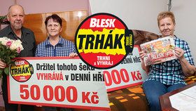 V pátek 11. září startuje soutěž Blesk Trhák o výhry za tisíce korun.
