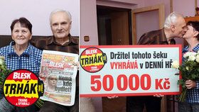 Na Vlastu (70) z Pelhřimova se v Trháku usmálo štěstí: 50 tisíc za věrnost!
