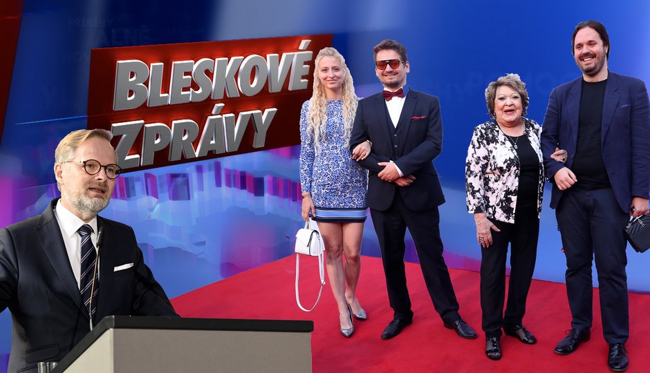 Bleskové zprávy: Svatba u Bohdalové a plány ministra Výborného