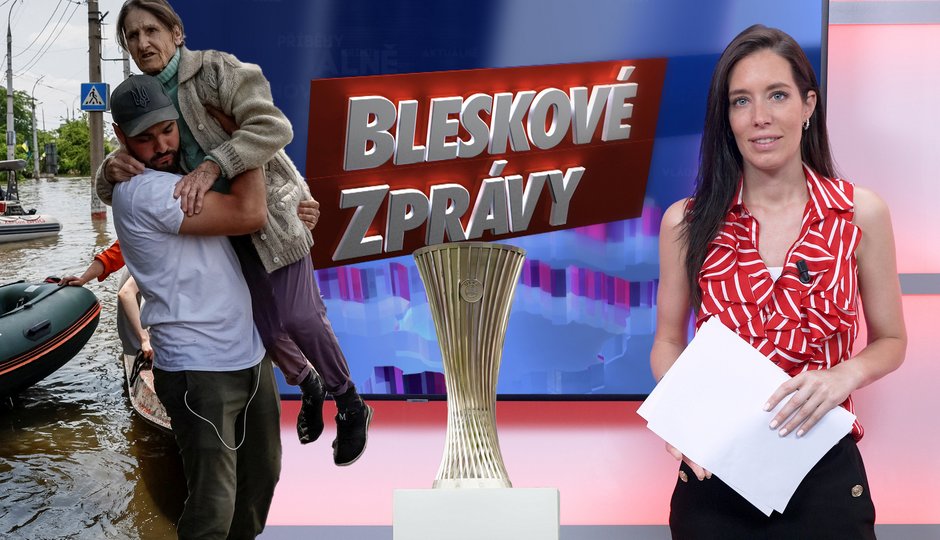 Drama v Praze kvůli fotbalu! Zkáza na Ukrajině a nebezpečné miny a šok na nebi v NY