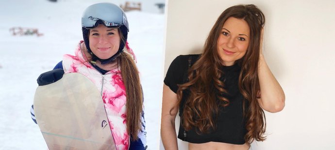 Půvabná česká snowboardistka Vendula Hopjáková