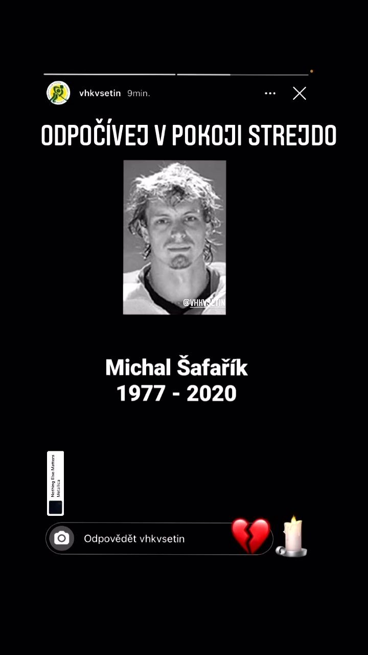 Bývalý hokejový obránce Michal Šafařík zemřel ve třiačtyřicetil letech