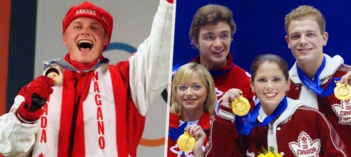 Nezapomenutelné okamžiky zimních olympijský her. Kanaďanovi Rebagliatimu dali, vzali a zase dali zlato, kanadské dvojici Saleová - Pelletier ukradla triumf podvodnice