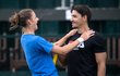 Karolína Plíšková měla před wimbledonským finále dobrou náladu, o kterou se staral její milovaný Michal Hrdlička