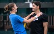 Karolína Plíšková měla před wimbledonským finále dobrou náladu, o kterou se staral její milovaný Michal Hrdlička Karolína Plíšková měla před wimbledonským finále dobrou náladu, o kterou se staral její milovaný Michal Hrdlička