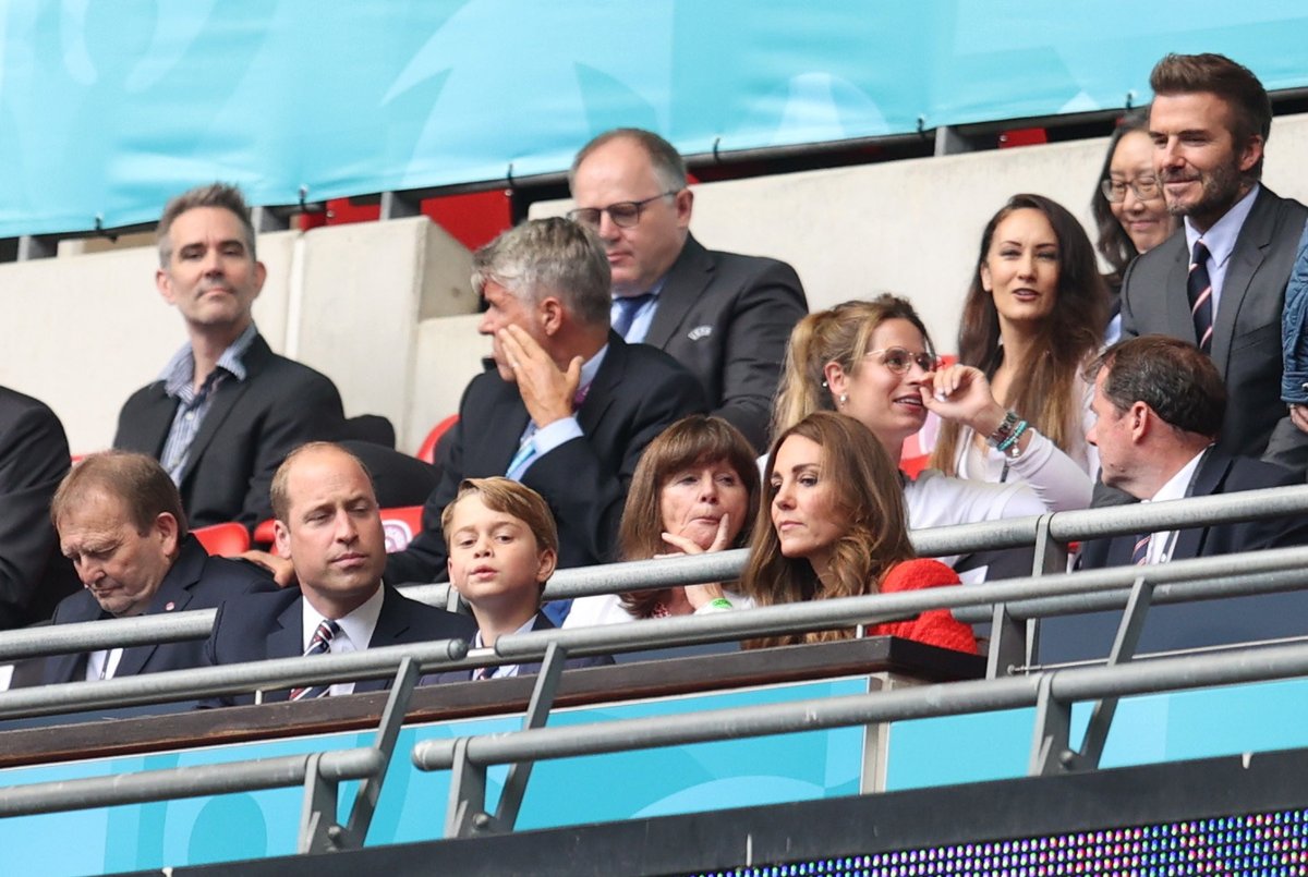 Královská lóže na stadionu Wembley