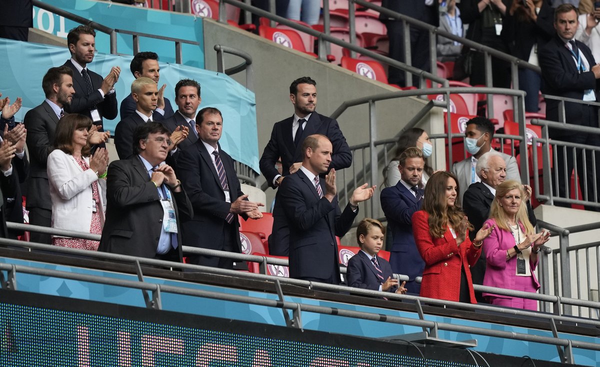 Královská lóže na stadionu Wembley