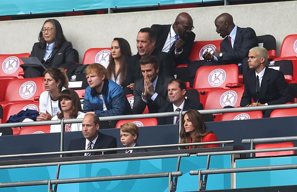 Královská lóže na stadionu Wembley