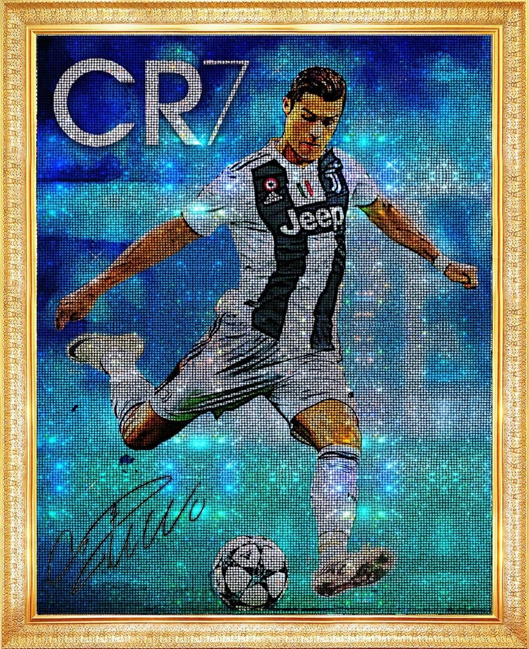 Portugalská fotbalová superstar Cristiano Ronaldo