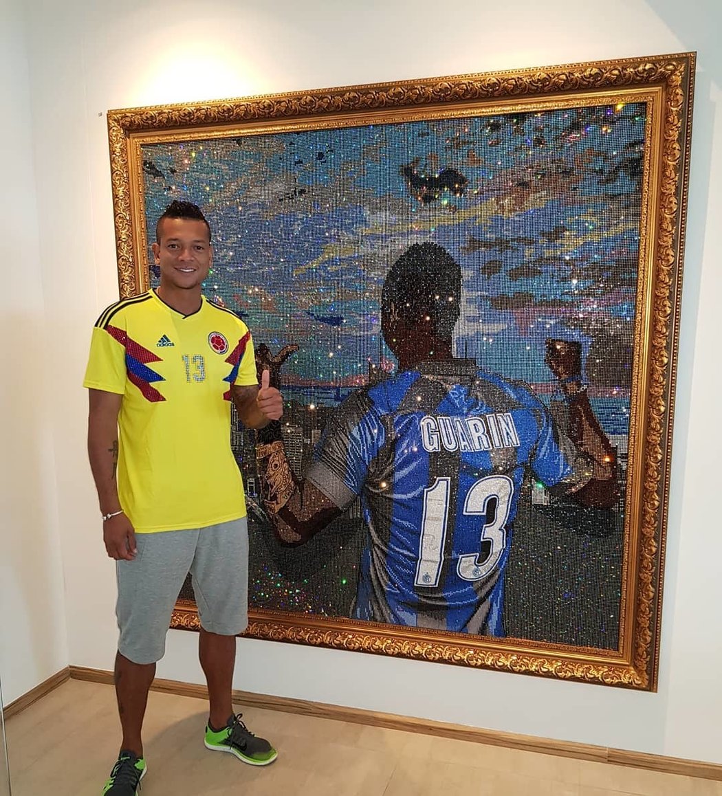 Fredy Guarín je kolumbijský fotbalový reprezentant