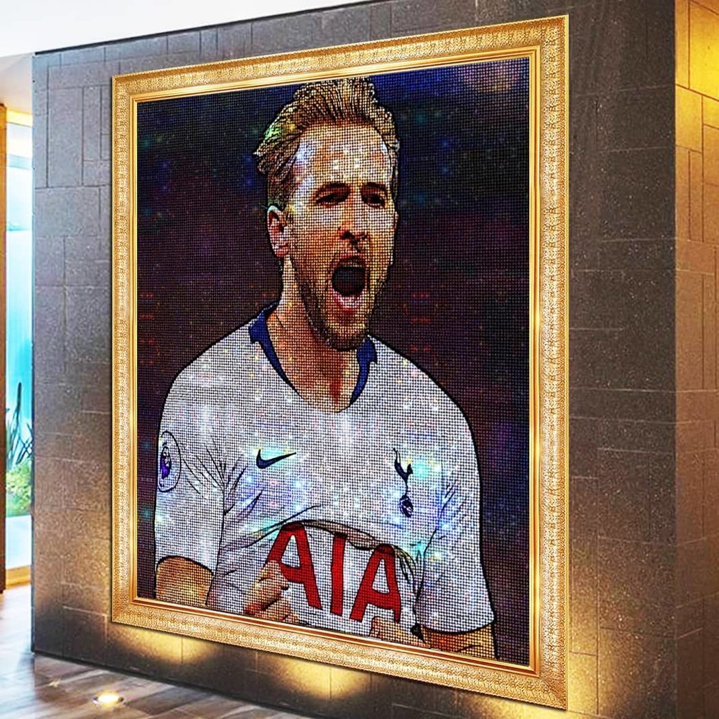 Anglický hvězdný útočník Harry Kane