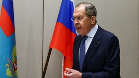 Ministr zahraničí Ruska Sergej Lavrov