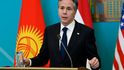 Nejen Kazachstán je pod silným americkým tlakem. Obcházení sankcí na místě v únoru řešil ministr zahraničí Antony Blinken.