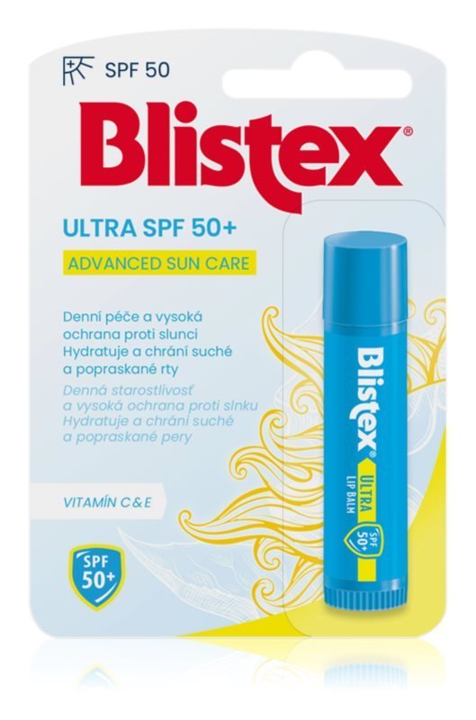 Blistex Ultra SPF 50+ hydratační balzám na rty, notino.cz, 114,-