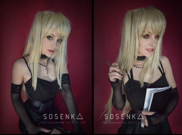 Misa z anime Death Note