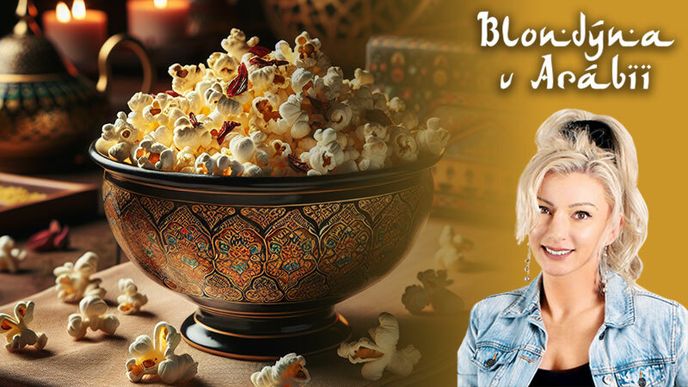 Blondýna v Arábii Blondýna v Arábii