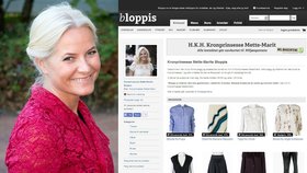 Norská princezna Mette Marit udělala čistku v šatníku a své svršky prodává na internetu.