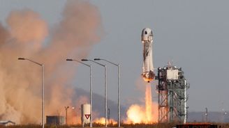 Raketa Blue Origin vynesla k vesmíru dceru prvního amerického astronauta 