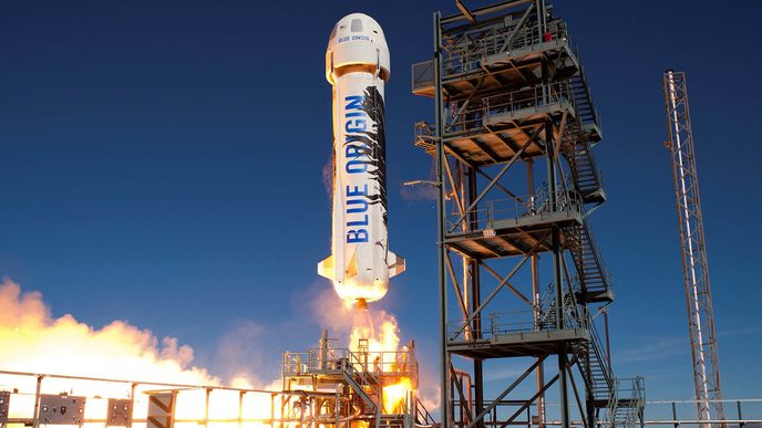 Blue Origin Jeffa Bezose